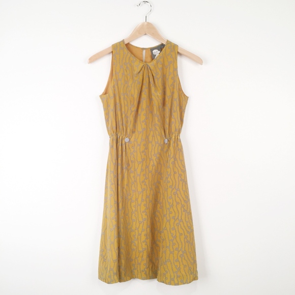 Anthropologie Dresses & Skirts - Anthropologie Yellow Take Action Dress HP